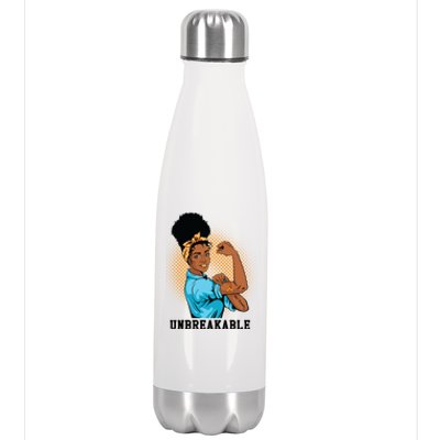 Unbreakable MS Warrior Stainless Steel Insulated Water Bottle