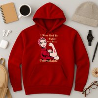 Unbreakable Wear Red To Fight Heart Disease Hoodie
