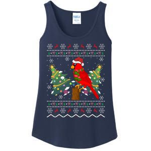 Ugly Northern Cardinal Christmas Northern Cardinal Xmas Gift Ladies Essential Tank