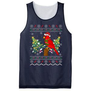 Ugly Northern Cardinal Christmas Northern Cardinal Xmas Gift Mesh Reversible Basketball Jersey Tank