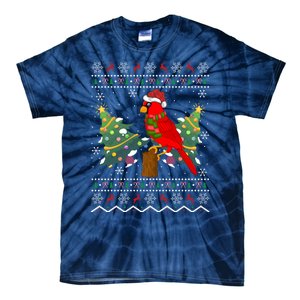 Ugly Northern Cardinal Christmas Northern Cardinal Xmas Gift Tie-Dye T-Shirt