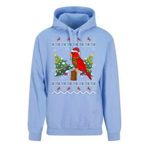 Ugly Northern Cardinal Christmas Northern Cardinal Xmas Gift Unisex Surf Hoodie