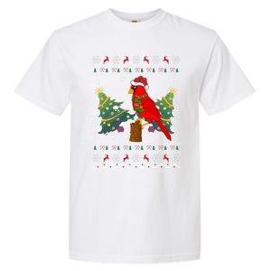 Ugly Northern Cardinal Christmas Northern Cardinal Xmas Gift Garment-Dyed Heavyweight T-Shirt