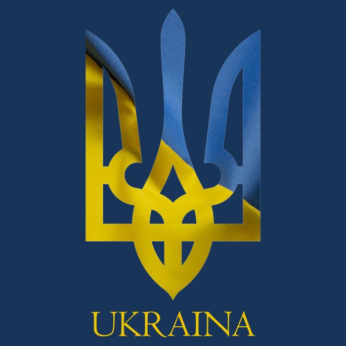 Ukraine National Coat Of Arms Ukraina Ukrainian Trident Button