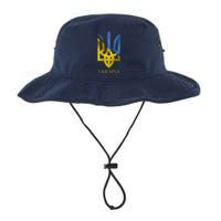 Ukraine National Coat Of Arms Ukraina Ukrainian Trident Legacy Cool Fit Booney Bucket Hat