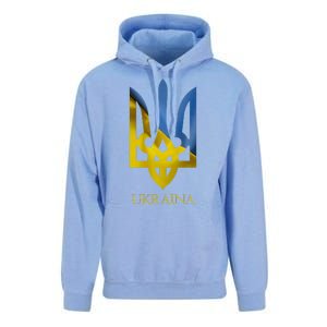 Ukraine National Coat Of Arms Ukraina Ukrainian Trident Unisex Surf Hoodie