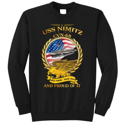 Uss Nimitz Cvn68 And Pound Off It Sweatshirt