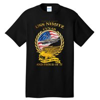 Uss Nimitz Cvn68 And Pound Off It Tall T-Shirt