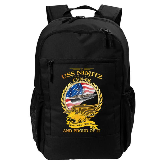 Uss Nimitz Cvn68 And Pound Off It Daily Commute Backpack