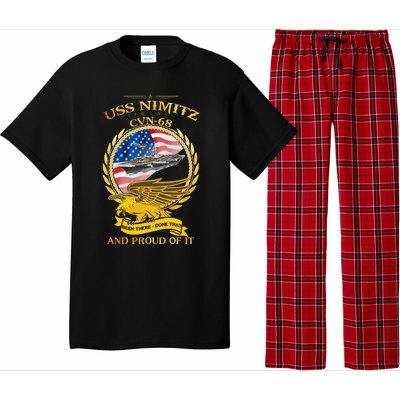 Uss Nimitz Cvn68 And Pound Off It Pajama Set