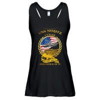 Uss Nimitz Cvn68 And Pound Off It Ladies Essential Flowy Tank