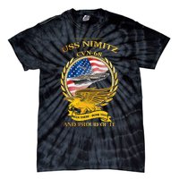 Uss Nimitz Cvn68 And Pound Off It Tie-Dye T-Shirt