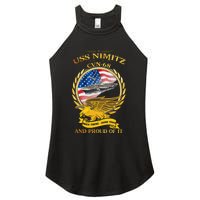 Uss Nimitz Cvn68 And Pound Off It Women's Perfect Tri Rocker Tank