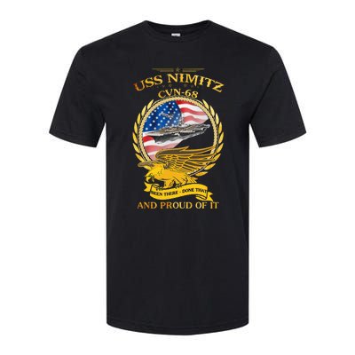 Uss Nimitz Cvn68 And Pound Off It Softstyle CVC T-Shirt