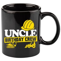 Uncle Birthday Crew Construction Party 11oz C Handle Ceramic Mug