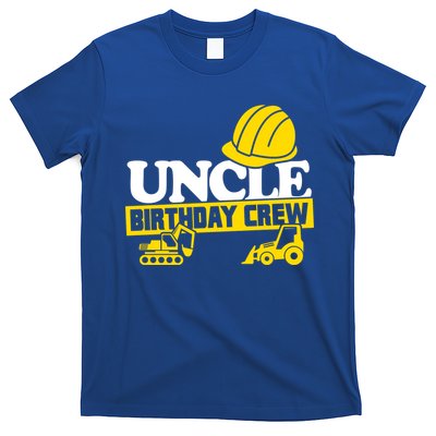 Uncle Birthday Crew Construction Party T-Shirt