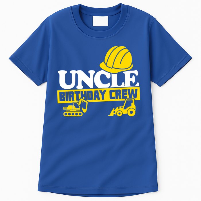 Uncle Birthday Crew Construction Party Tall T-Shirt
