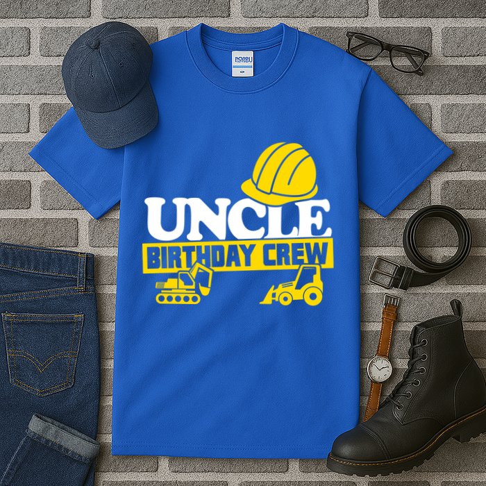Uncle Birthday Crew Construction Party Tall T-Shirt