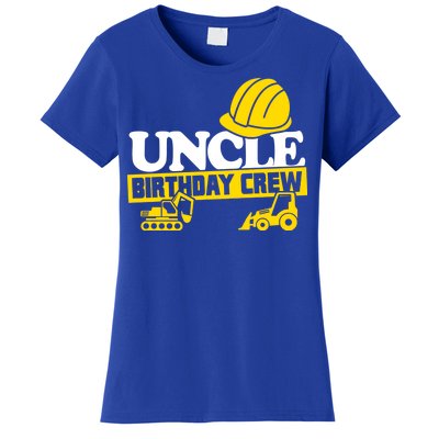 Uncle Birthday Crew Construction Party Women's T-Shirt