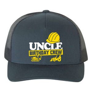 Uncle Birthday Crew Construction Party Yupoong Adult 5-Panel Trucker Hat