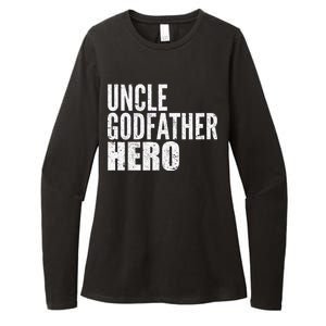 Uncle Godfather Hero Womens CVC Long Sleeve Shirt