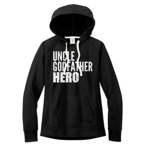 Uncle Godfather Hero Women's Fleece Hoodie