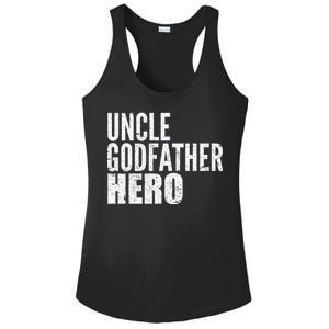 Uncle Godfather Hero Ladies PosiCharge Competitor Racerback Tank