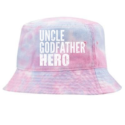 Uncle Godfather Hero Tie-Dyed Bucket Hat