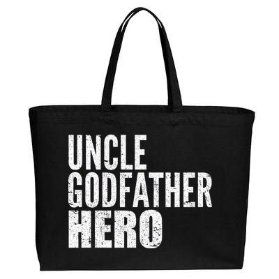 Uncle Godfather Hero Cotton Canvas Jumbo Tote