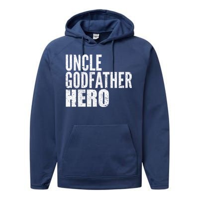 Uncle Godfather Hero Performance Fleece Hoodie