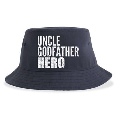 Uncle Godfather Hero Sustainable Bucket Hat