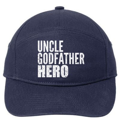 Uncle Godfather Hero 7-Panel Snapback Hat