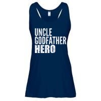 Uncle Godfather Hero Ladies Essential Flowy Tank