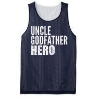 Uncle Godfather Hero Mesh Reversible Basketball Jersey Tank