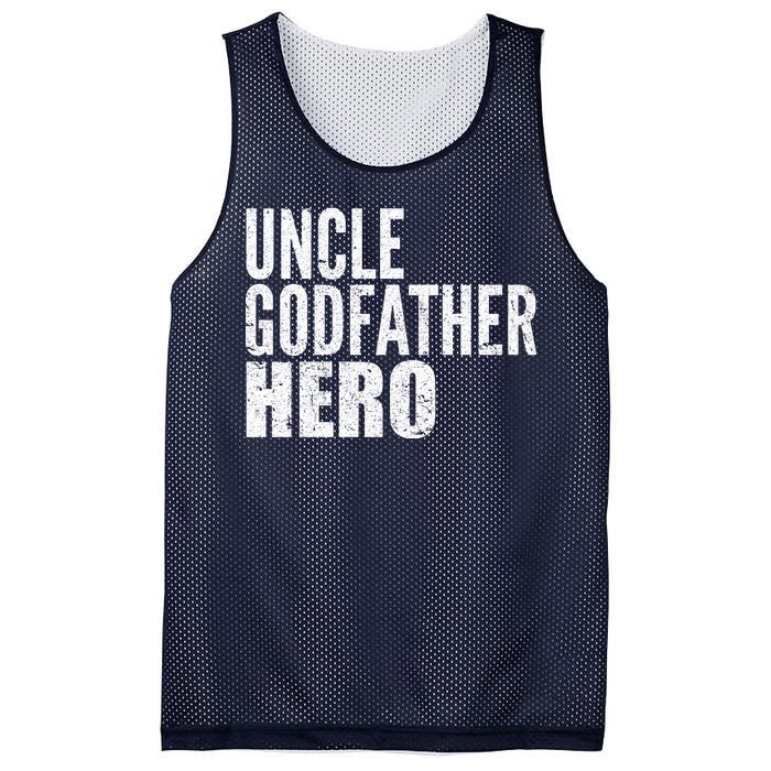 Uncle Godfather Hero Mesh Reversible Basketball Jersey Tank