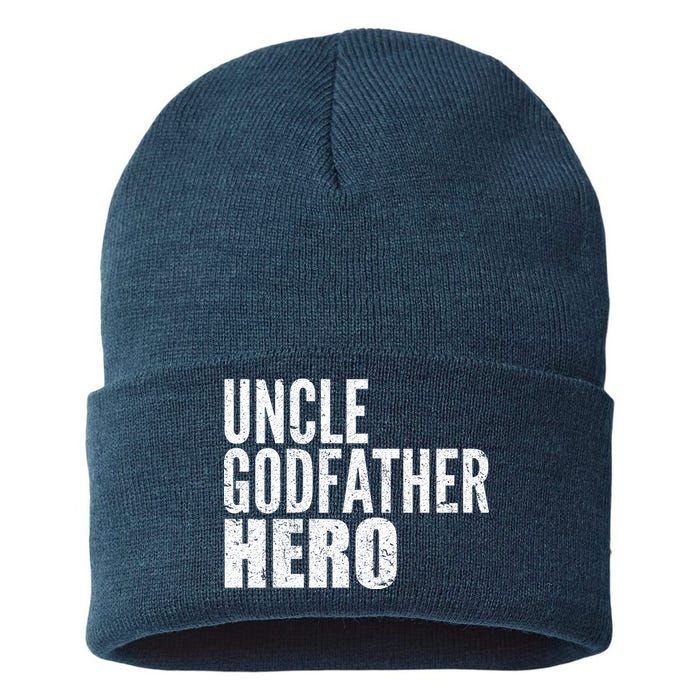 Uncle Godfather Hero Sustainable Knit Beanie