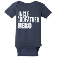 Uncle Godfather Hero Baby Bodysuit