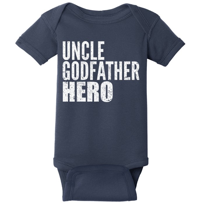 Uncle Godfather Hero Baby Bodysuit