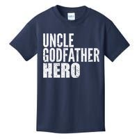 Uncle Godfather Hero Kids T-Shirt