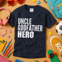 Uncle Godfather Hero Kids T-Shirt