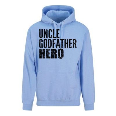 Uncle Godfather Hero Unisex Surf Hoodie