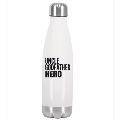 Uncle Godfather Hero Stainless Steel Insulated Water Bottle