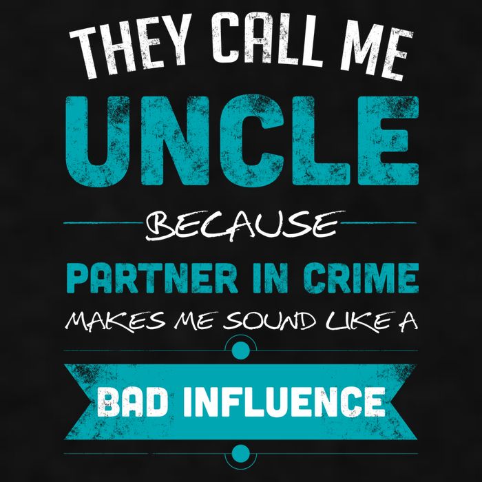 Uncle Partner In Crime Ladies PosiCharge Tri-Blend Wicking Tank