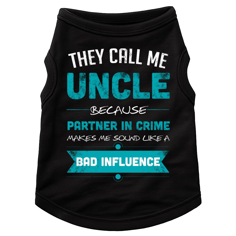 Uncle Partner In Crime Doggie Tank