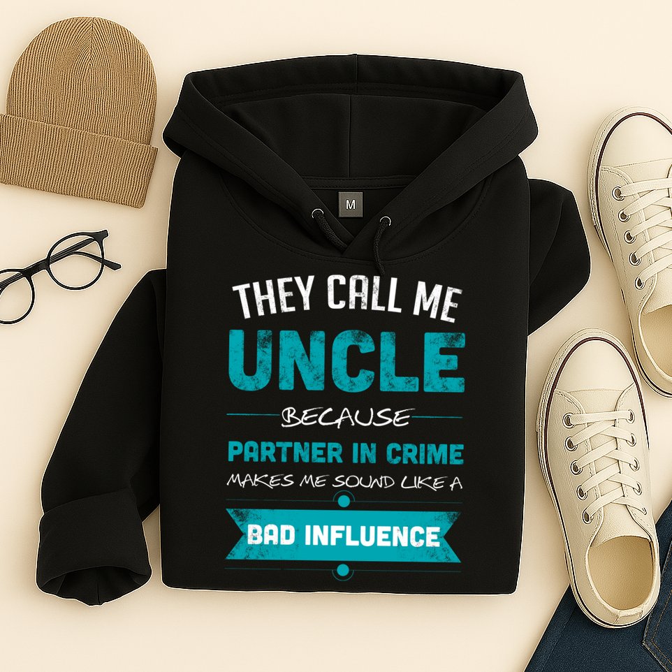 Uncle Partner In Crime Hoodie