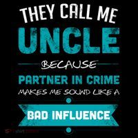 Uncle Partner In Crime Sweatshirt