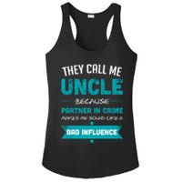 Uncle Partner In Crime Ladies PosiCharge Competitor Racerback Tank