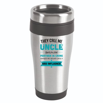 Uncle Partner In Crime 16oz Travel Tumbler