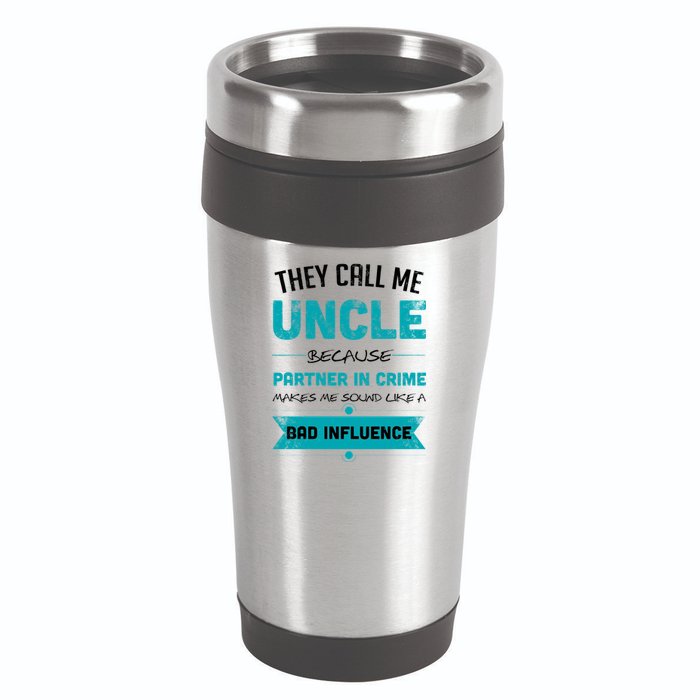 Uncle Partner In Crime 16oz Travel Tumbler