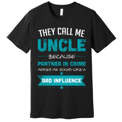 Uncle Partner In Crime Premium T-Shirt